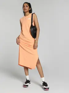 Puma Sleeveless Cotton Knitted Maxi Dress