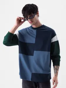 The Souled Store Round Neck Pure Cotton Oversized T-shirt