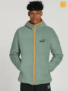 Puma Slim-Fit Reversible Hooded Padded Jacket