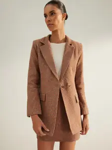 Trendyol Notched Lapel Single-Breasted Blazer