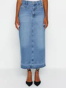 Trendyol Pure Cotton Maxi Skirt