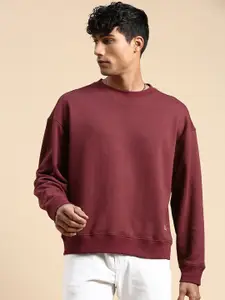 Roadster  Relaxed Fit Basic Pure Cotton Sweatshirt