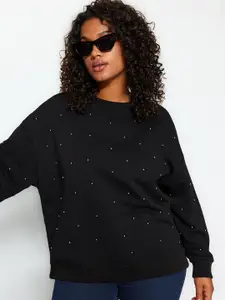 Trendyol Embellished Sequined Detail Pullover