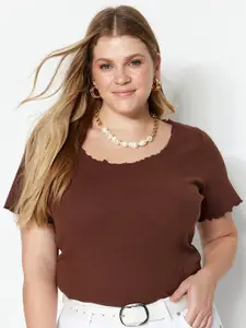 Trendyol Plus Size Knit Top