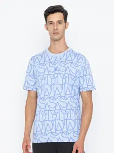 ADIDAS M Bl Tee Q2 Typography Printed Regular Fit Cotton Sports Tshirts