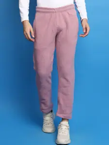 V-Mart Men Mid-Rise Cotton Track Pants