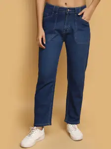 V-Mart Women High-Rise Light Fade Clean Look Cotton Jeans