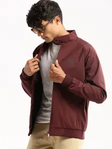 SHOWOFF Stand Collar Windcheater Bomber Jacket