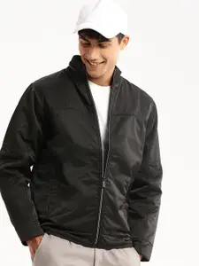 SHOWOFF Mock Collar Windcheater Bomber Jacket
