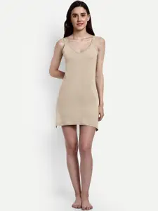 BLAZON Cotton Hosiery Selfie Midi Slips