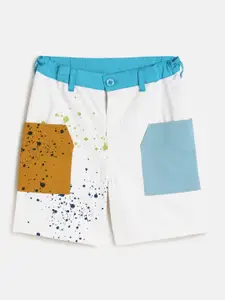 MINI KLUB Boys Colourblocked Shorts