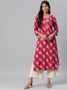 Readiprint Women Floral Printed Cotton Kurta