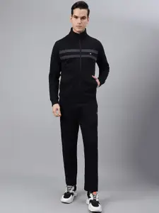 FCK GOLD Mock Collar Jacket With Track Pants