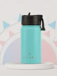 Solara Stainless Steel Vacuum Insulated Water Bottle, Aqua - 450 ML