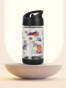 Solara Kids Pattern Water Bottle, Animal Heroes- 400 ML