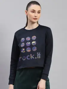 rock.it Graphic Printed Pullover Sweatshirt