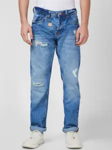 SPYKAR Men Slim Fit Cotton Mildly Distressed Jeans