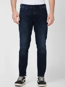 SPYKAR Men Narrow Slim Fit Low Rise Light Fade Clean Look Cotton Jeans