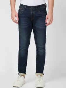 SPYKAR Men Slim Fit Mid-Rise Heavy Fade Cotton Jeans