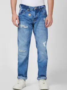SPYKAR Men Mildly Distressed Comfort Regular Fit Jeans