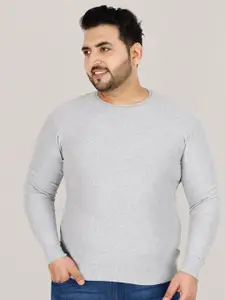 Sztori Plus Size Long Sleeves Cotton Pullover