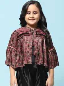 Biba Girls Abstract Printed Shrug