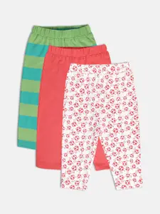 MINI KLUB Boys Pack Of 3 Pure Cotton Cotton Track Pants