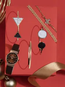Daniel Klein Women Bracelet & Watch Gift Set DKG002-4