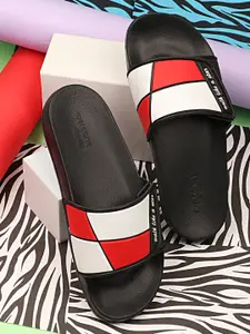 WELCOME Men Printed Slip-On Sliders