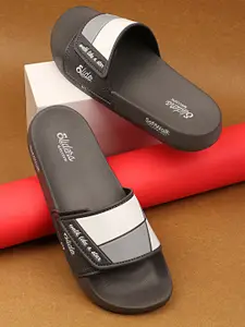 WELCOME Men Printed Slip-On Sliders