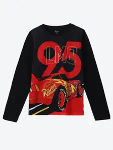 YK Disney Boys Cars Printed Long Sleeves T-shirt