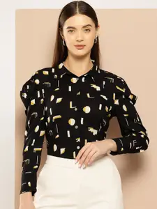 Chemistry Women Printed Casual Shirt