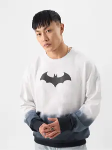 The Souled Store Batman Printed Long Sleeves Pullover Sweatshirt