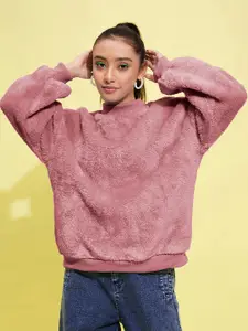 Noh.Voh - SASSAFRAS Kids Girls Pink Sweatshirt