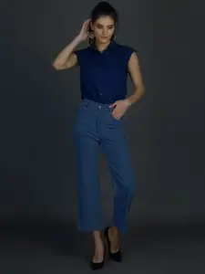 Chemistry Women Bootcut High-Rise Clean Look Cotton Jeans