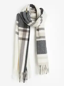 H&M Women Checked Scarf