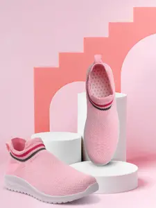 The Roadster Lifestyle Co. Pink Slip On Running Shoes