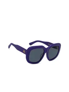 John Jacobs Women Square Sunglasses With Polarised And UV Protected Lens 212337