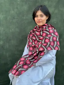 BUTA BUTI Women Floral Printed Cotton Scarf