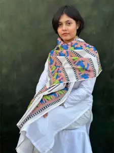 BUTA BUTI Women Floral Printed Cotton Scarf
