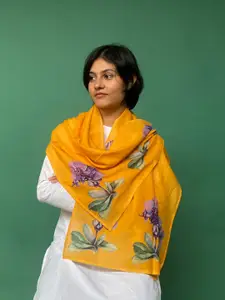 BUTA BUTI Floral Printed Cotton Scarf