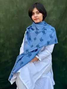 BUTA BUTI Floral Printed Cotton Scarve