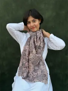 BUTA BUTI Floral Printed Cotton Scarf