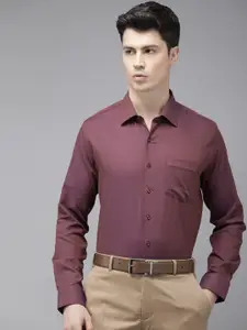 Van Heusen Pure Cotton Slim Fit Opaque Formal Shirt