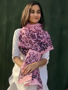 BUTA BUTI FLoral Printed Cotton Scarf