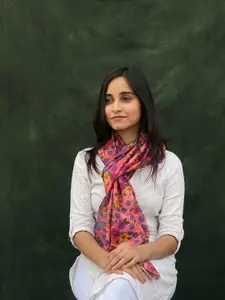 BUTA BUTI Floral Printed Cotton Scarves