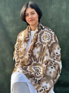 BUTA BUTI Ikat Printed Cotton Scarf