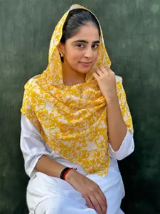 BUTA BUTI Women Floral Printed Cotton Scarf