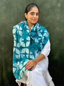 BUTA BUTI Abstract Printed Cotton Scarves