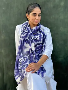 BUTA BUTI Dyed Printed Cotton Scarf